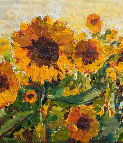 Sunflowers by Anastasiia Valiulina