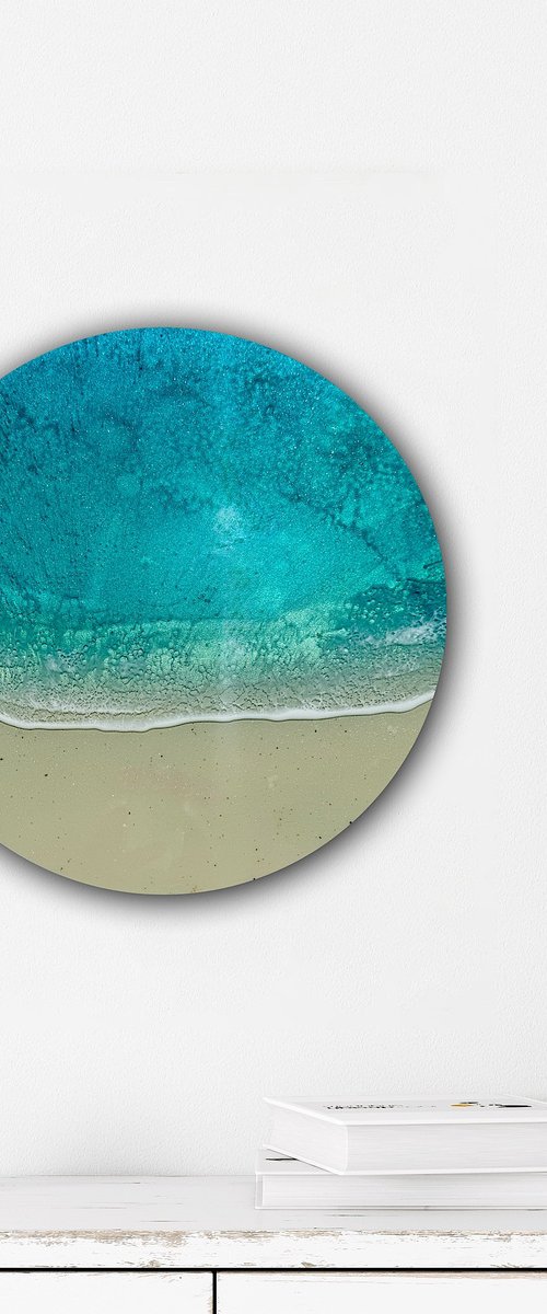 Round ocean #102 by Ana Hefco