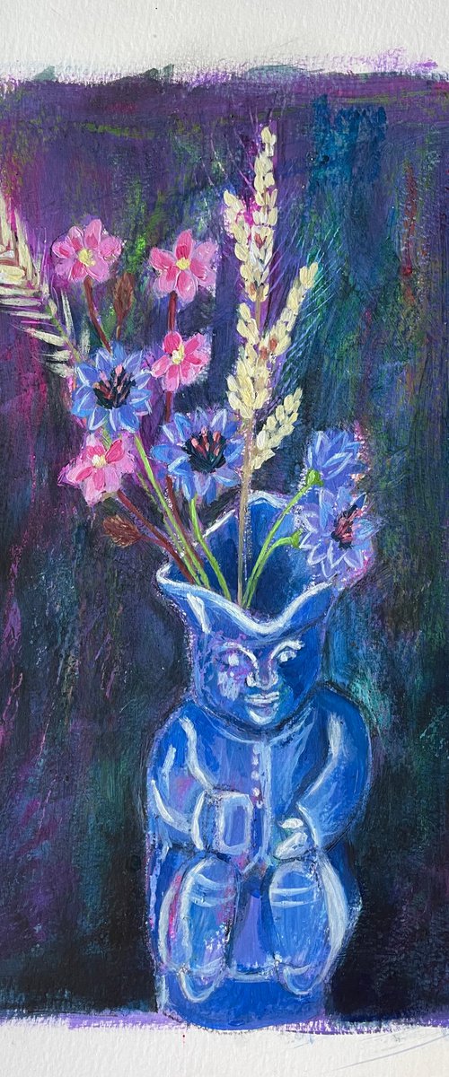 Blue Toby and the Wild Flowers by Nina Shilling