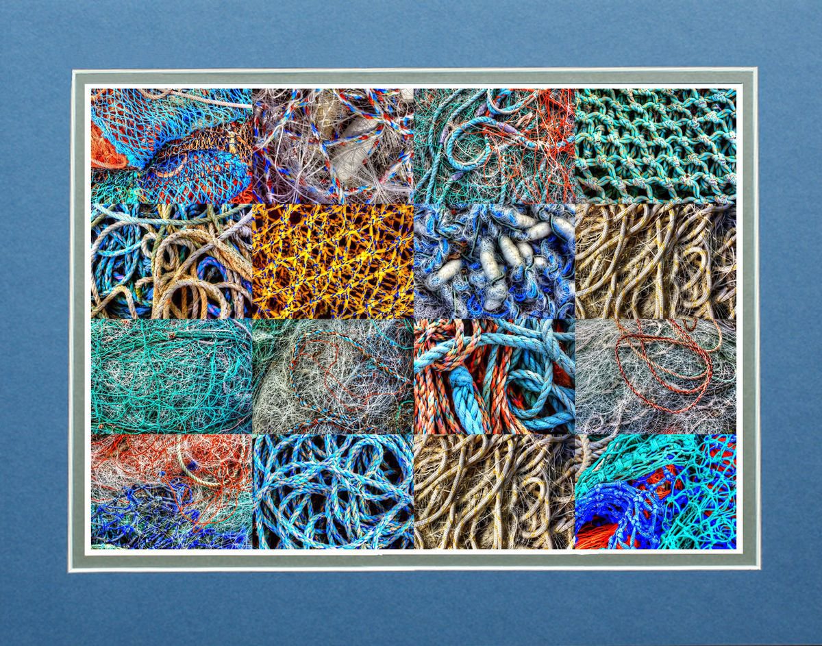Fishing Nets Montage by Robin Clarke