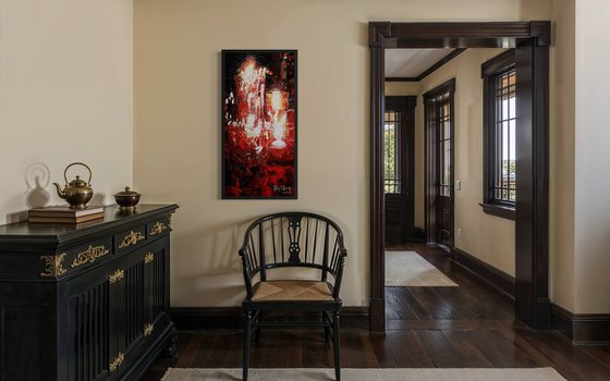 Candlelight and Wine Glasses