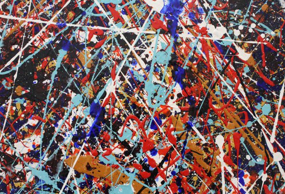 Kinetic Flow (Framed)