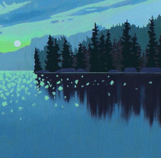 Morning in the Boreal - Silhouettes