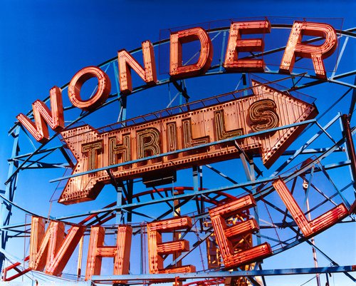 Thrills, Coney Island, New York by Richard Heeps