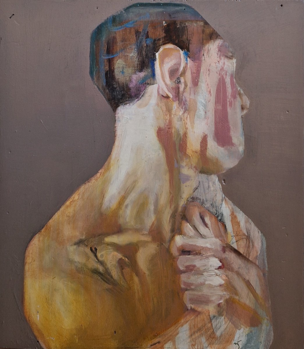 Portrait By Dick Van Dijk, 17 X 18, Artwork For Sale On Artfinder