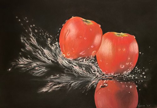 Apples making a ‘splash’ by Maxine Taylor