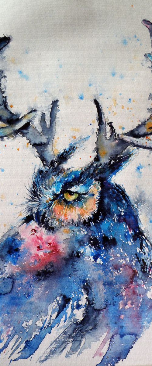 Owl III by Kovács Anna Brigitta