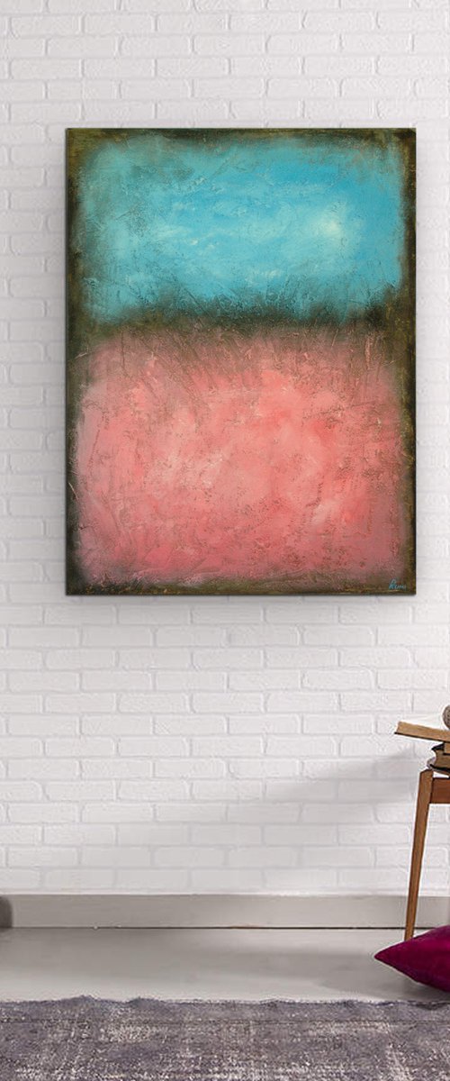 "Abstract #060". Original abstract painting. by Rumen Spasov