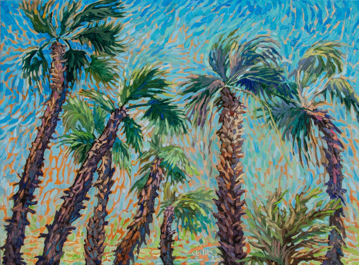 Egypt Palms by Lilit Vardanyan