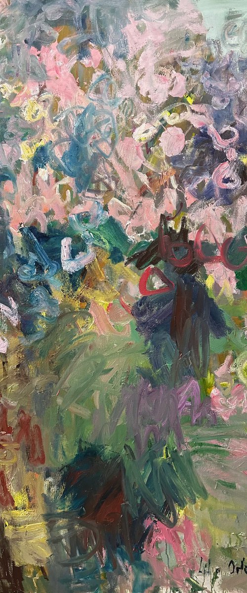 Spring tree by Lilia Orlova-Holmes