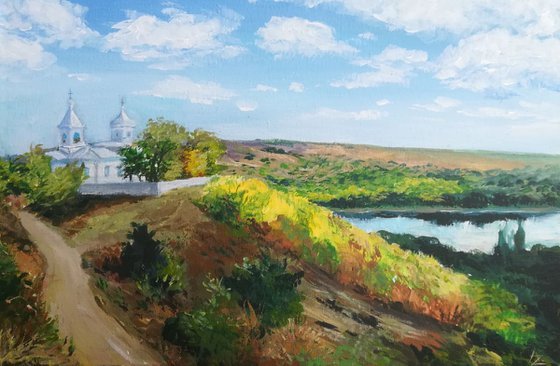 Moldovan Landscape. Naslavcha