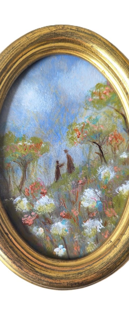 In the orchard by Loetitia Pillault