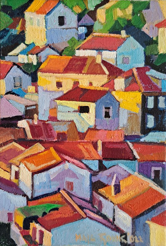 Set of two paintings, 17