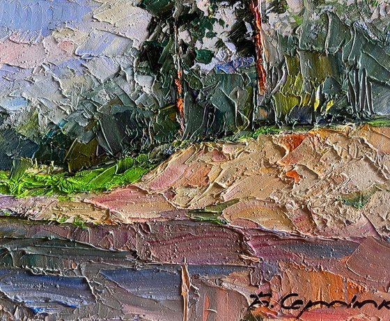 Sand Cliff by the River