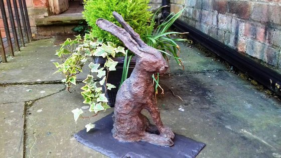 Bramble Hare Sculpture
