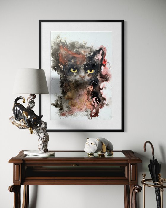 ABSTRACT KITTY
