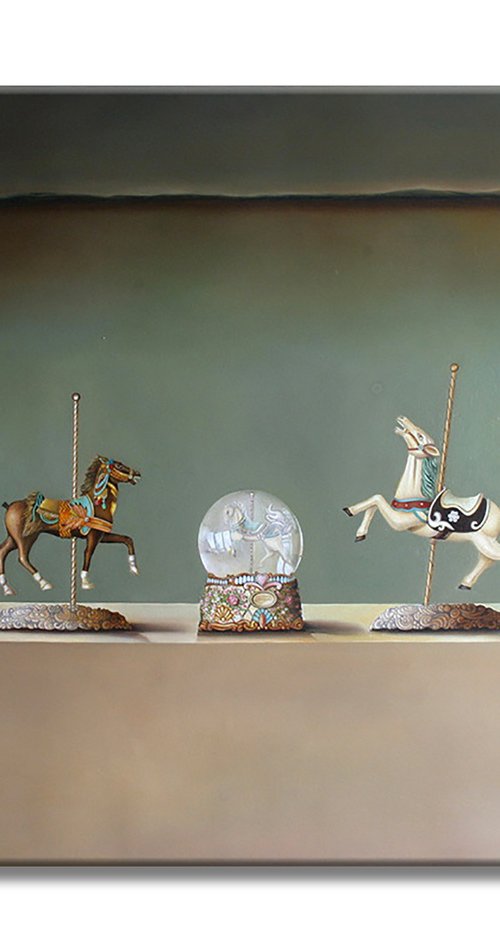 Happiest Carousel by Gardani Art