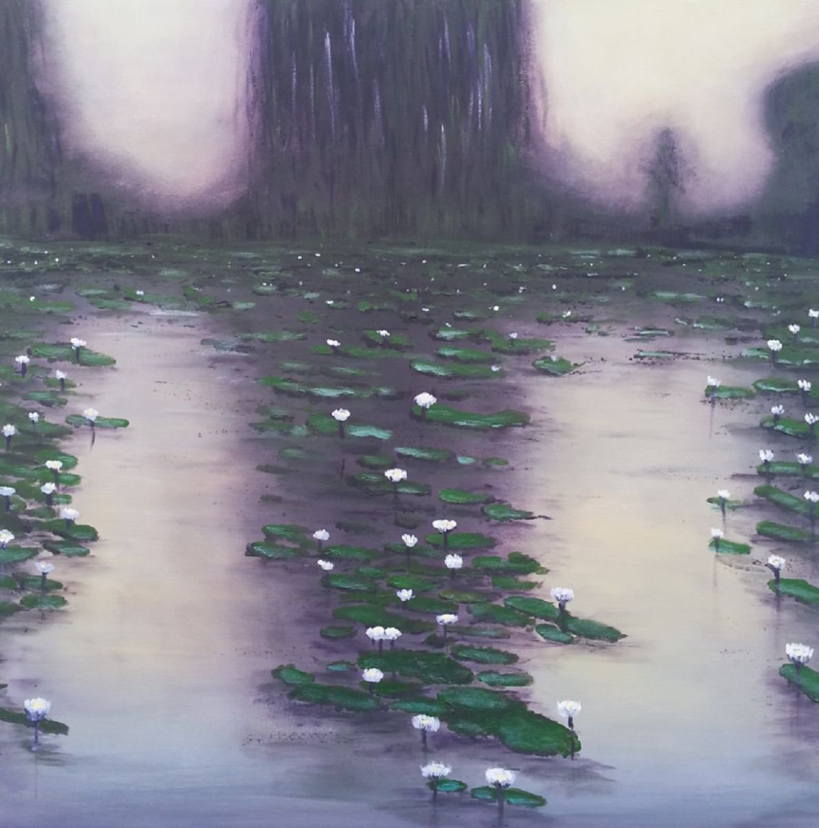 Water Lilies ( After Monet) by Danijela Dan