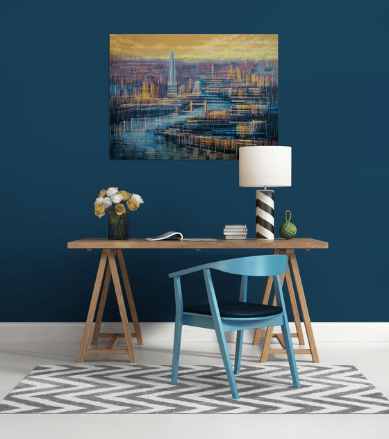 London In Golden Light