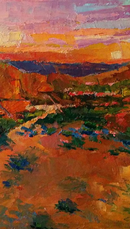 Love all around, landscape by Padmaja Madhu