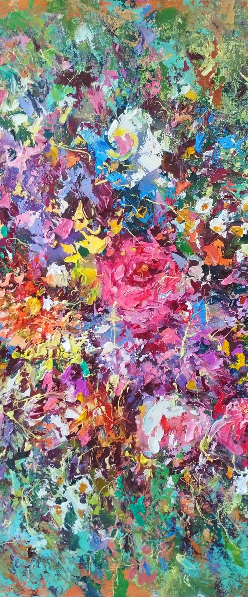 Abstract bouquet by Andrej  Ostapchuk