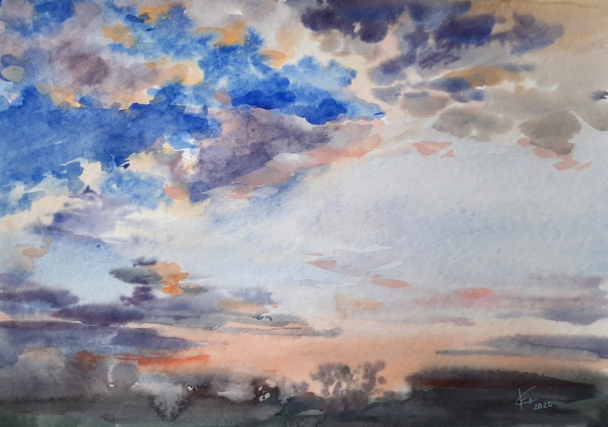 Kuban sky by Ekaterina Solod