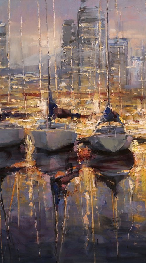 "Amber Harbor" by Gennady Vylusk