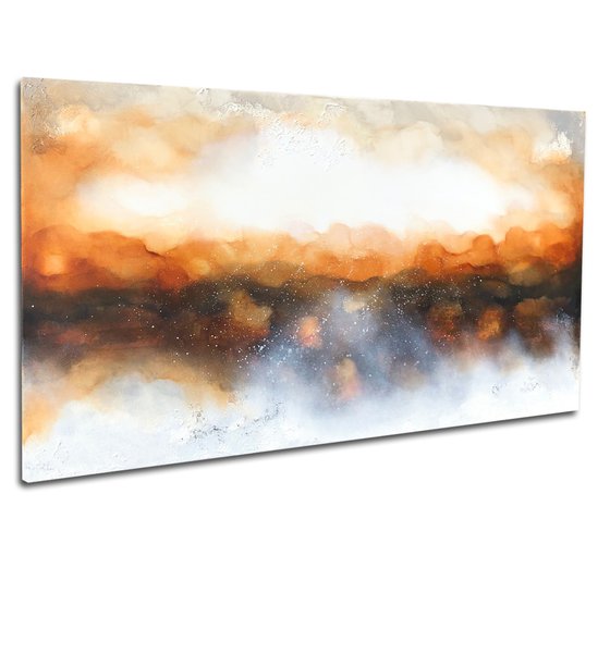 abstract sunset colors-custom order Jonathan  (125 x 70 cm) Dee Brown