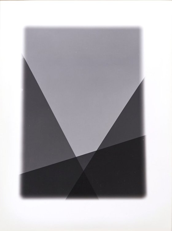 Minimal, Black And White, Original Art, Print, Wall Art, Minimalist Geometry, Darkroom Photography