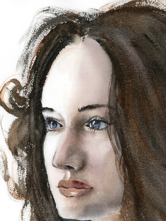 Pensive Gaze