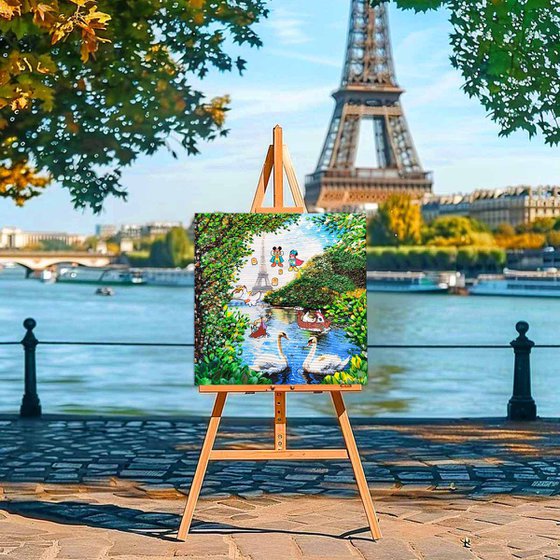 Love mood in Paris