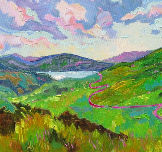 Hidden Lake, Lake District Landscape