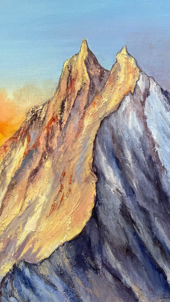 Mountains at Dawn