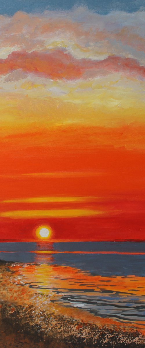 Sunset Beach by Sandra Francis