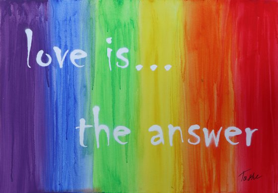 Love Is The Answer (particolored)