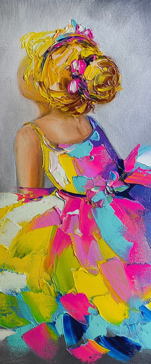 Little ballerina by Anastasia Kozorez