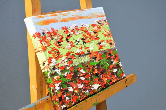 A Meadow Full Of Poppies 1