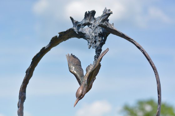 Diving Kingfisher Foundry br