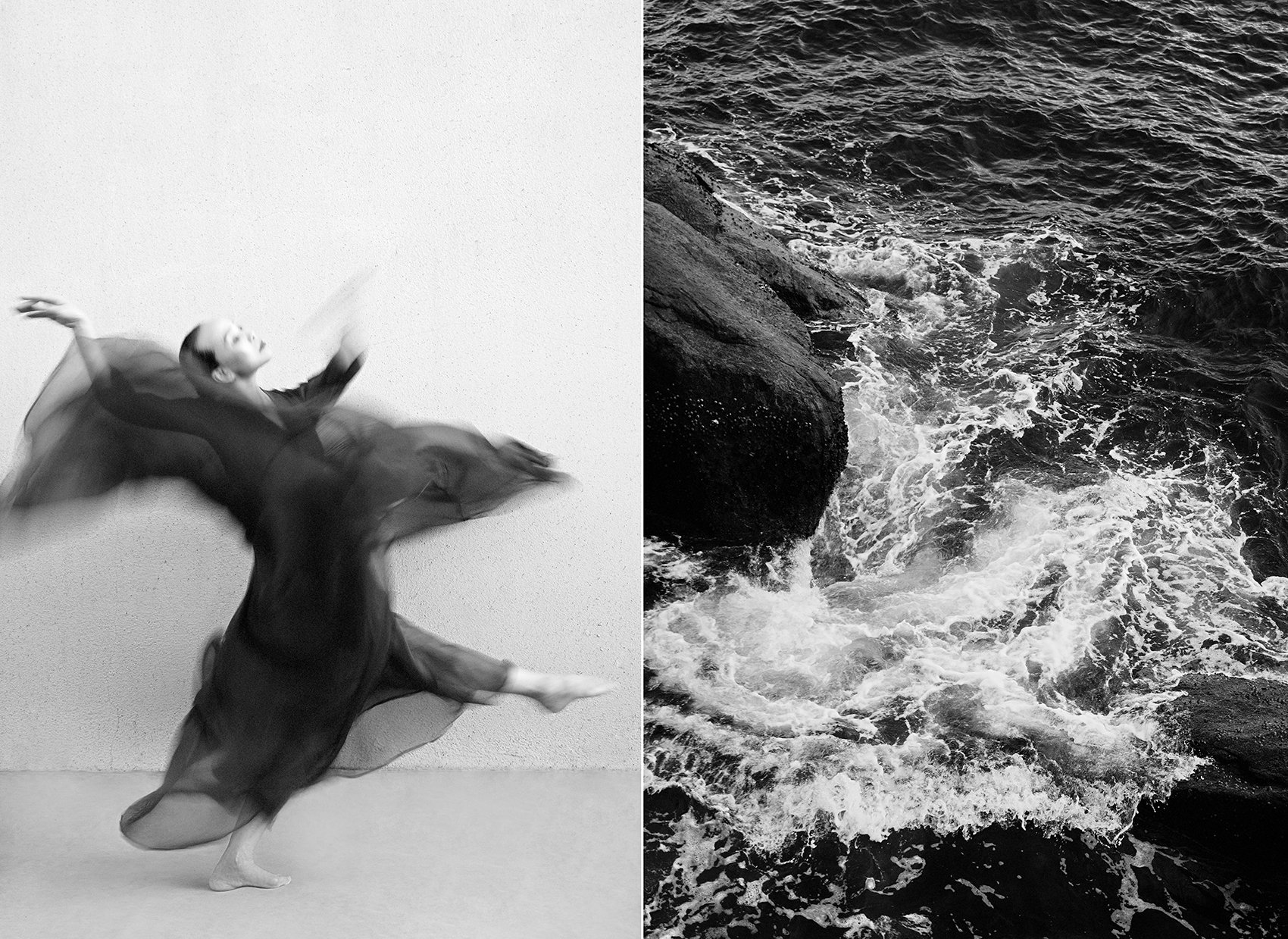 Expressive Landscape Photograph By Xidong Luo, 31 X 23", Tides Within - Ix, Original Artwork