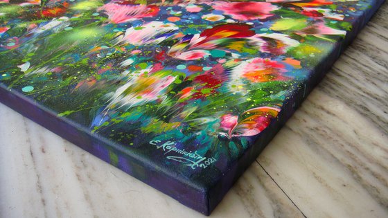 Floral Painting "The Arrival of Spring"