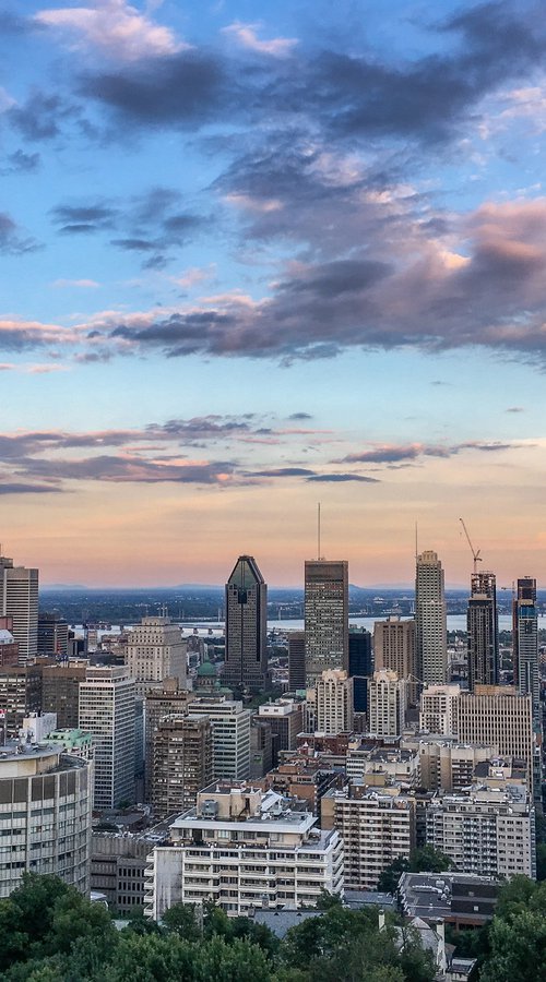 SUNSET IN MONTREAL by Fabio Accorrà