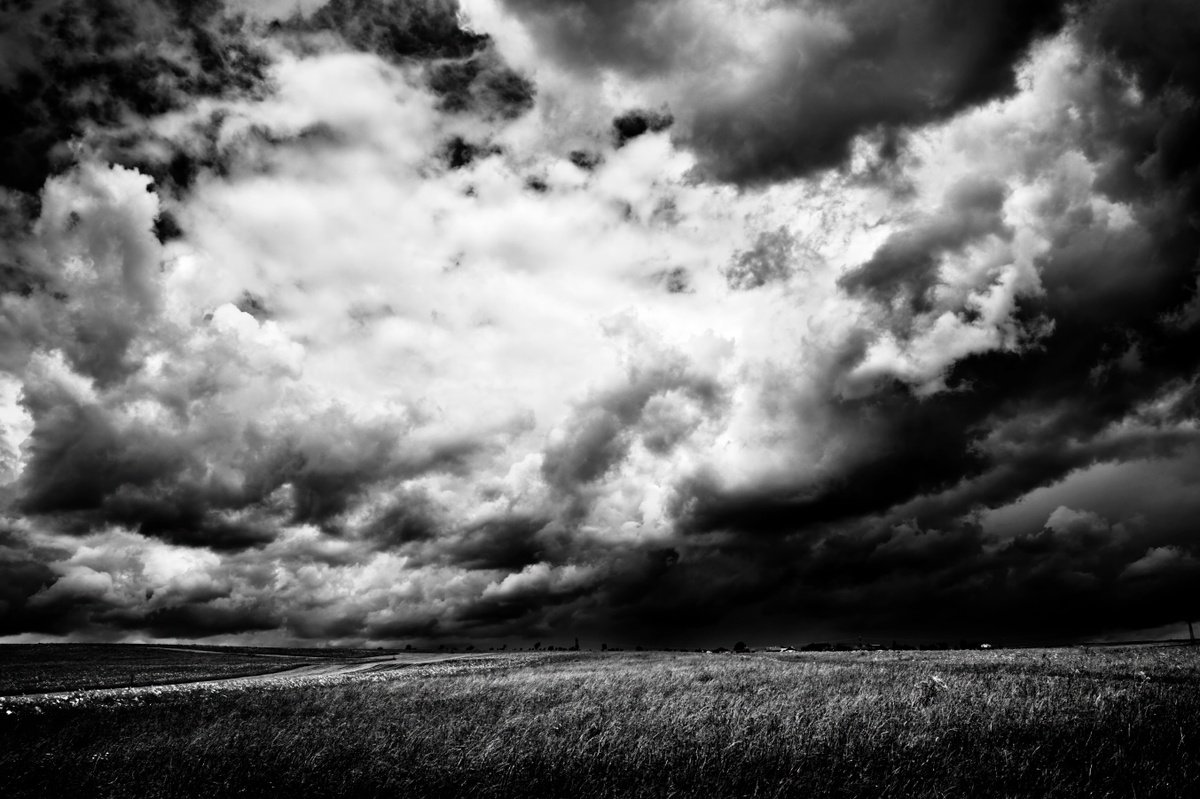 Photorealistic Landscape Photograph By Robert Kohlhuber, 35 X 24", The Storm, Original Artwork
