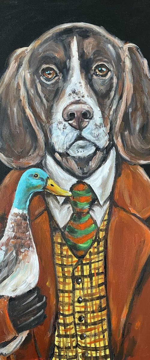 Dog and Duck by Louise Brown