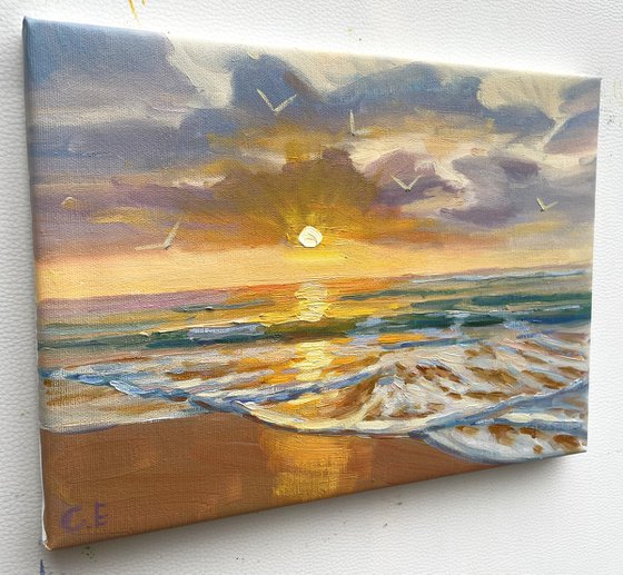 "Morning embankment"