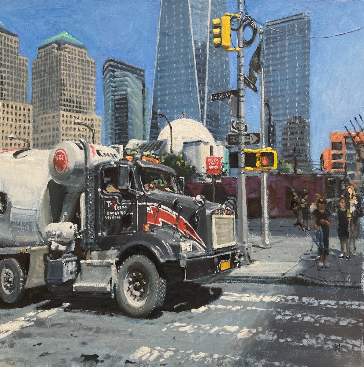 Truck Ii By Ben Hughes, 14 X 14, Artwork For Sale On Artfinder