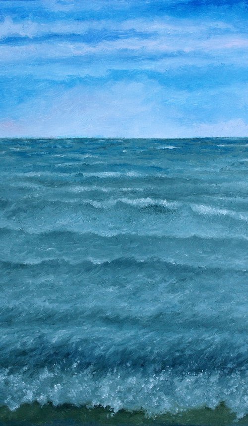 Seascape, Sea Stories - Cold Steel Sea. by Juri Semjonov