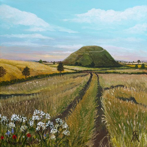 Silbury Hill by Andrew Cottrell