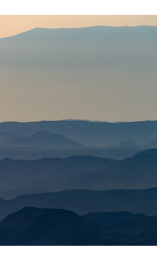 Sunrise over Ramon crater #6 by Tal Paz-Fridman