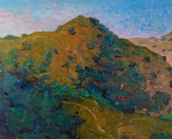 Dusk in the Mountains, Rolling HIlls in California