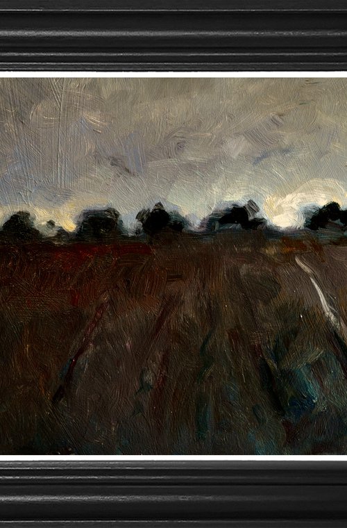 'Earthy' Field and Trees by Andre Pallat